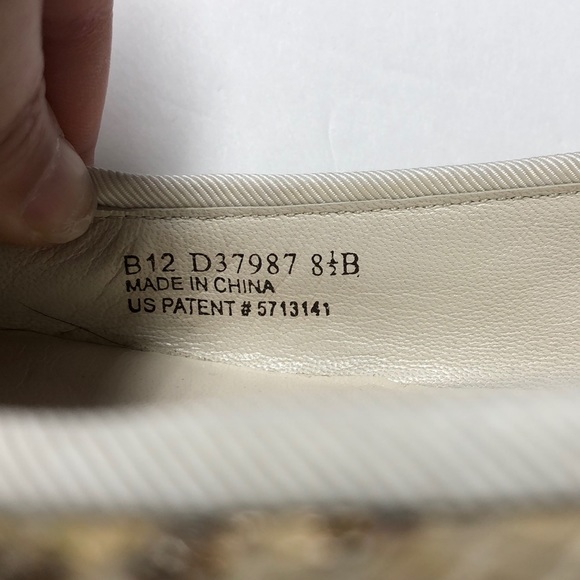 Cole Haan Nike Air snakeskin print flats size 8.5 - Picture 6 of 6